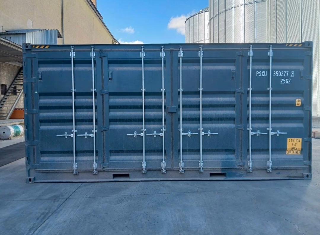 Conteneur 20 Pieds Open Side High Cube – Comme Neuf – Accès Latéral Total