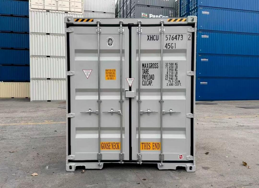 Conteneur 40 Pieds High Cube – Comme Neuf (Premier Voyage) – Idéal Stockage Haute Capacité