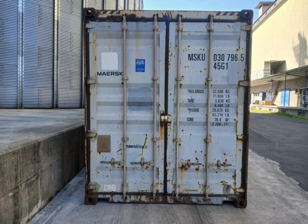 Conteneur 40 Pieds High Cube – Occasion Étanche – Idéal Stockage et Chantier