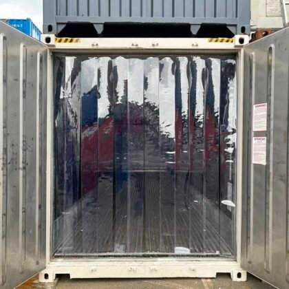 Rideau à lamelles PVC pour conteneur frigorifique/congélateur HC