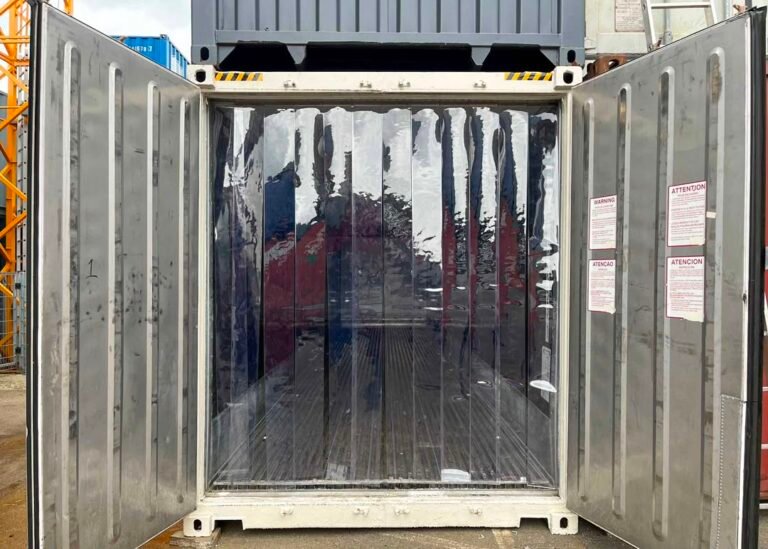 Rideau à lamelles PVC pour conteneur frigorifique/congélateur HC