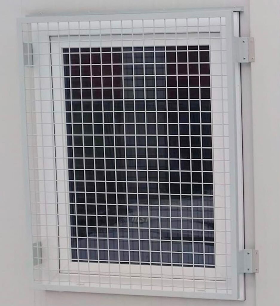 Grille de fenêtre pour conteneurs – unités de construction BASIC